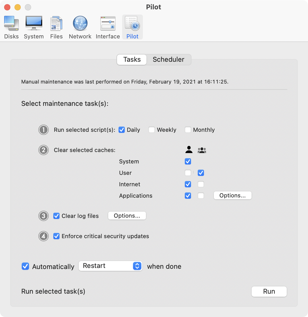 Cocktail 10 for Mac 10.3.1 序号版 - 强大的系统维护工具